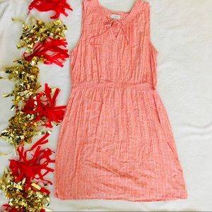 LOFT orange dress